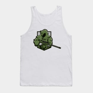 Green Sniper Tank Top